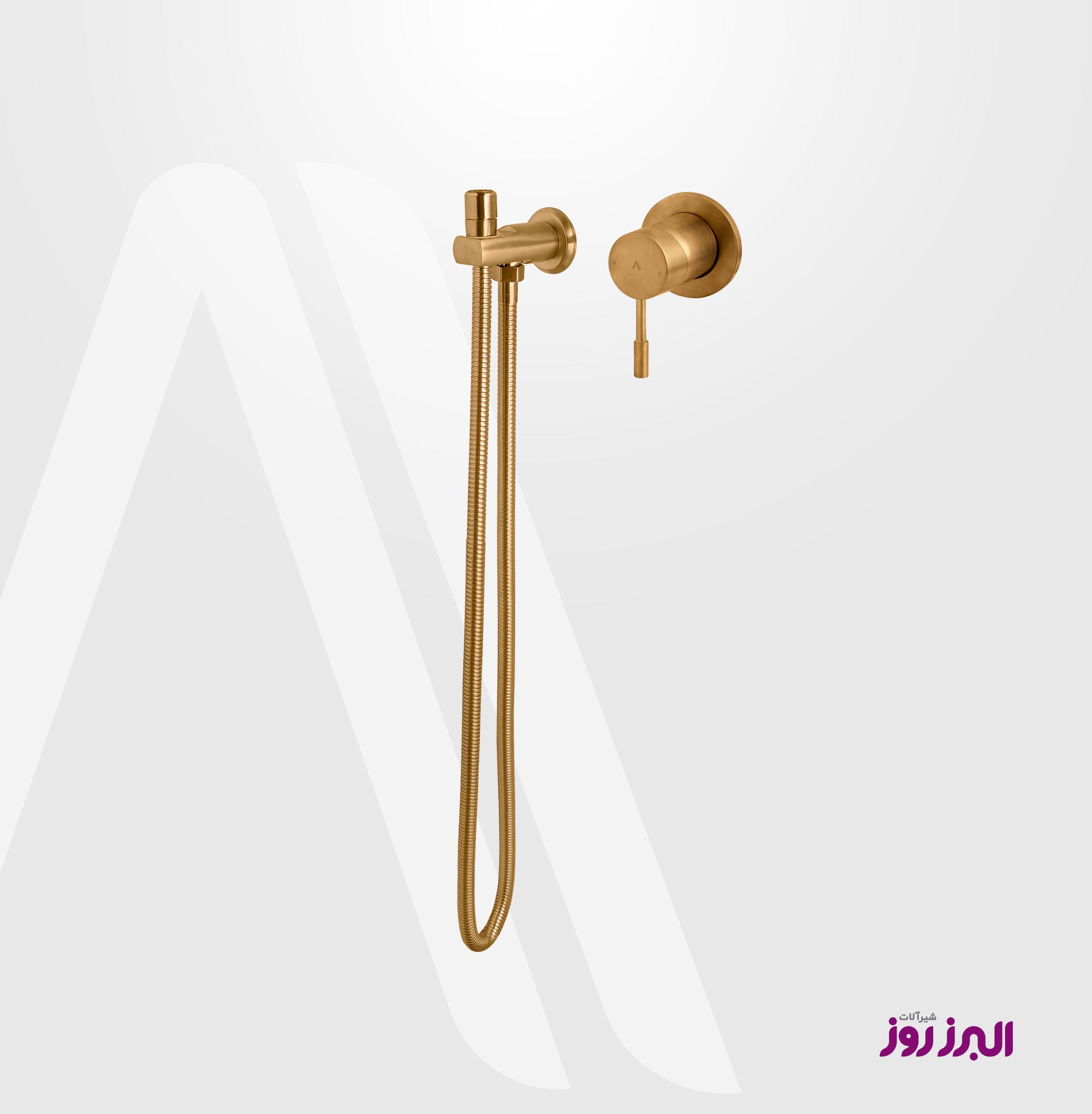 Romania Built-in-MatteGold Showermixer