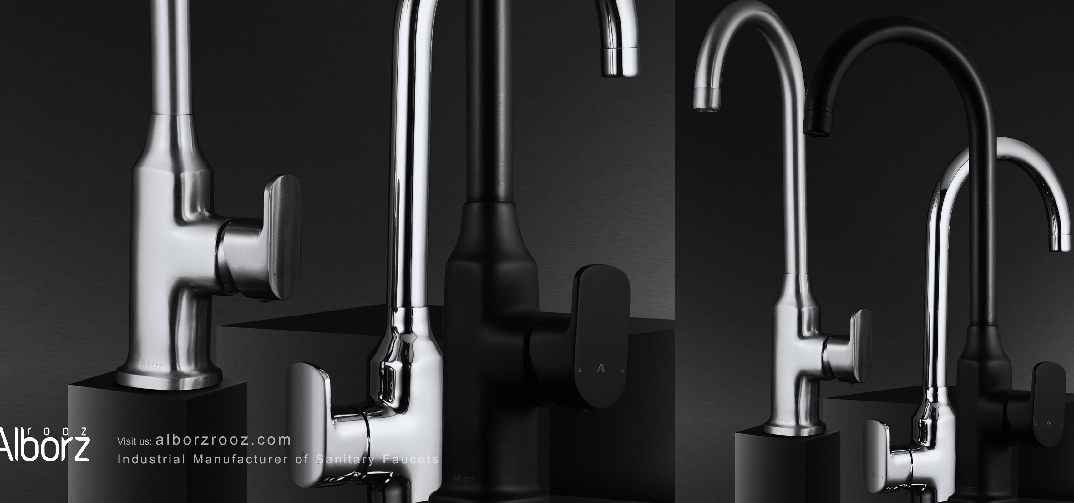 Wizard Kitchen Faucet-Black